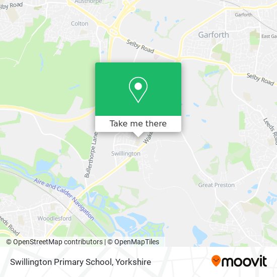 Swillington Primary School map