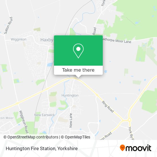 Huntington Fire Station map