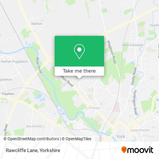 Rawcliffe Lane map