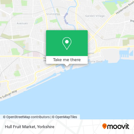 Hull Fruit Market map