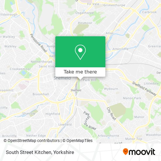 South Street Kitchen map