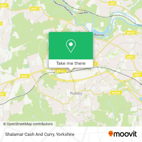 Shalamar Cash And Curry map