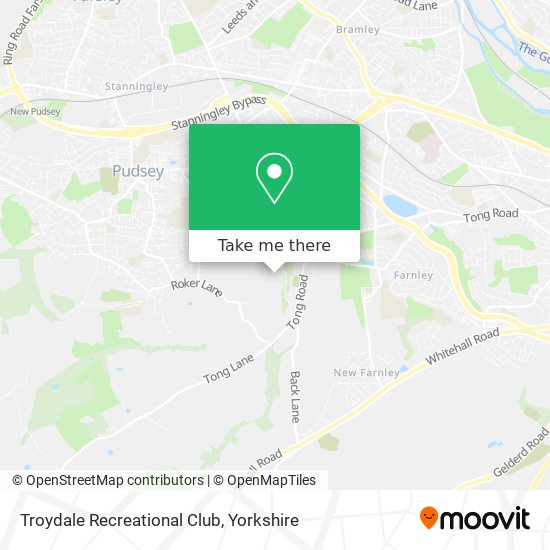 Troydale Recreational Club map