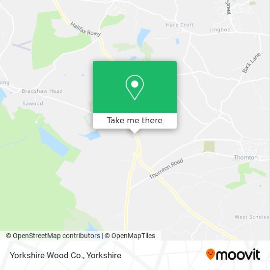 Yorkshire Wood Co. map
