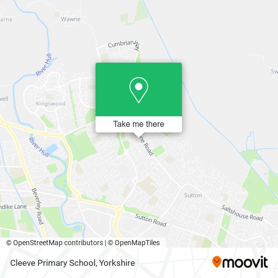 Cleeve Primary School map