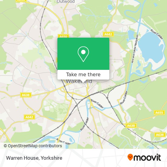 Warren House map