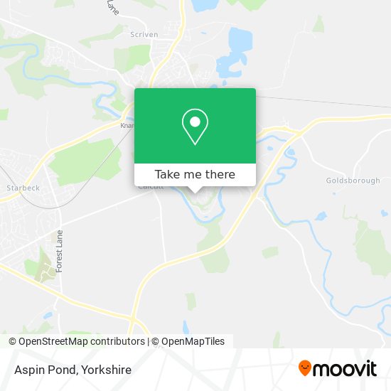 Aspin Pond map