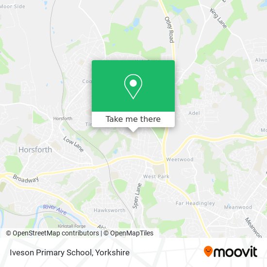 Iveson Primary School map