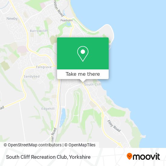 South Cliff Recreation Club map