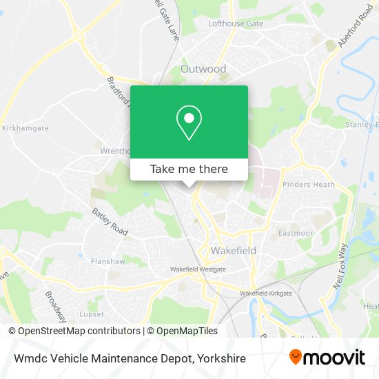 Wmdc Vehicle Maintenance Depot map