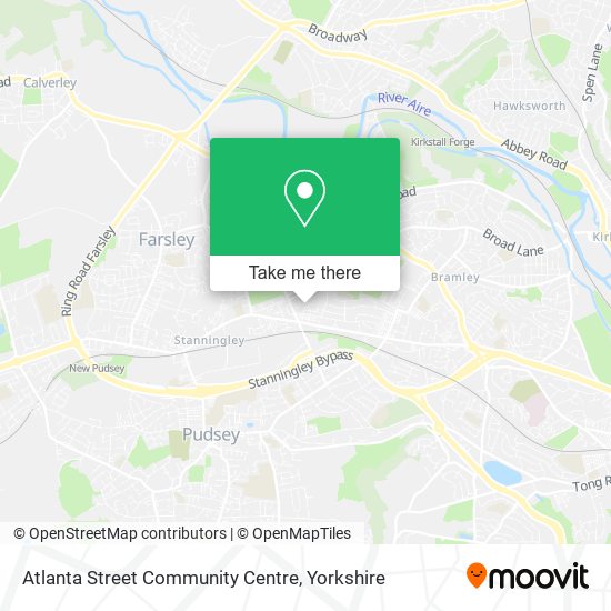 Atlanta Street Community Centre map