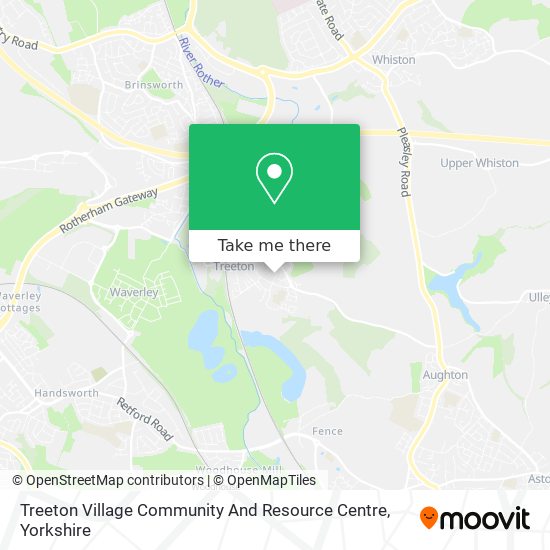 Treeton Village Community And Resource Centre map