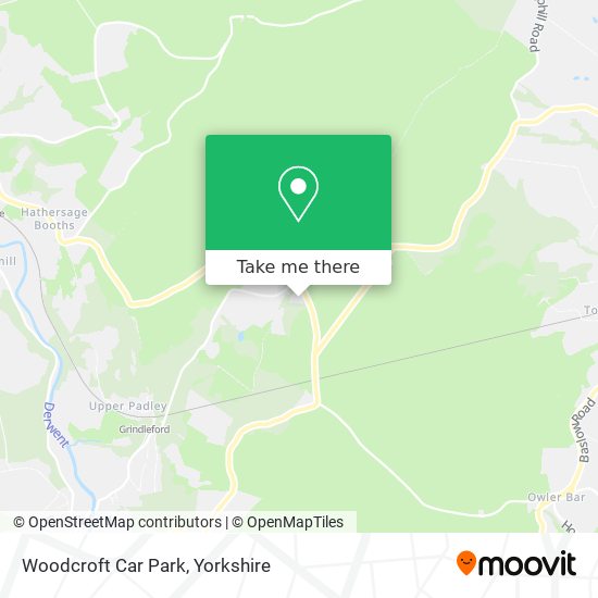 Woodcroft Car Park map