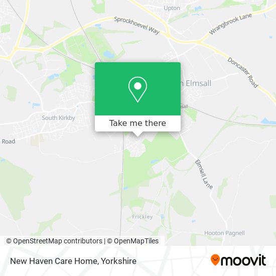 New Haven Care Home map