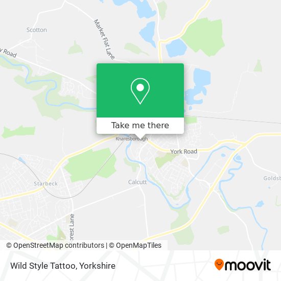 Wild Style Tattoo map