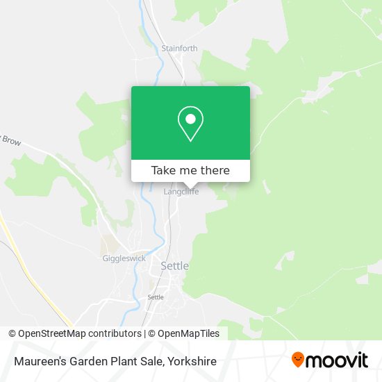 Maureen's Garden Plant Sale map
