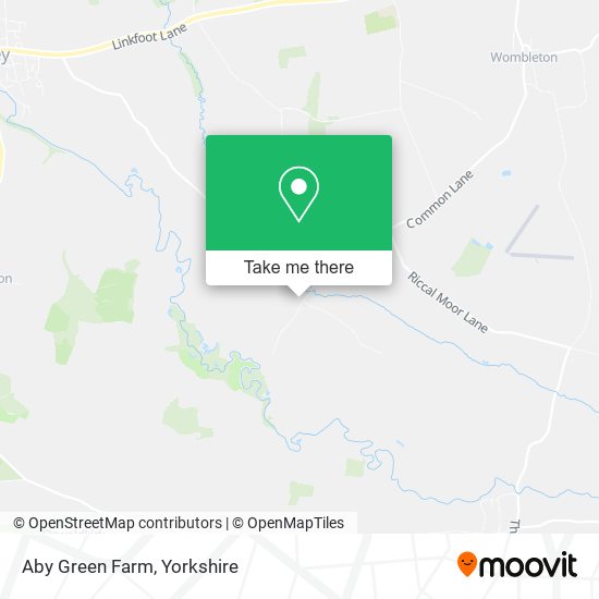 Aby Green Farm map