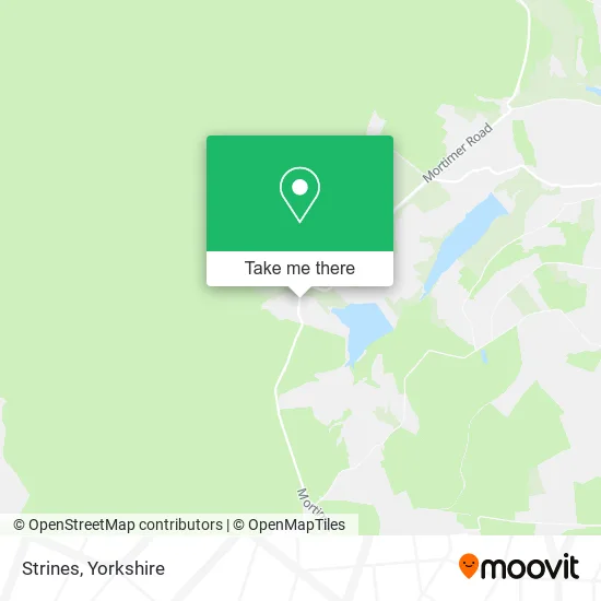 Strines map