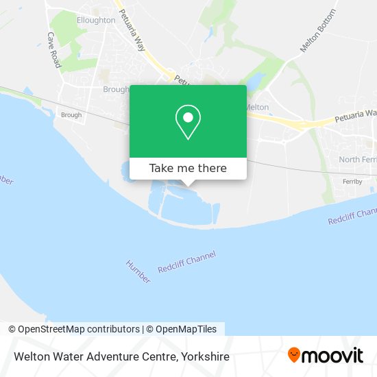 Welton Water Adventure Centre map