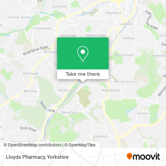 Lloyds Pharmacy map