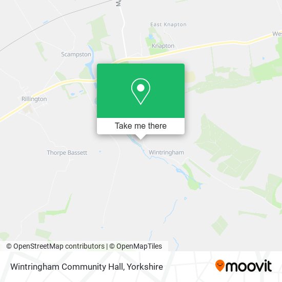 Wintringham Community Hall map