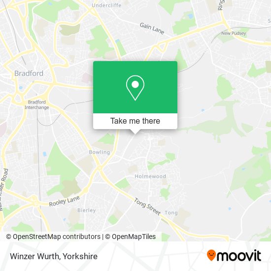 Winzer Wurth map