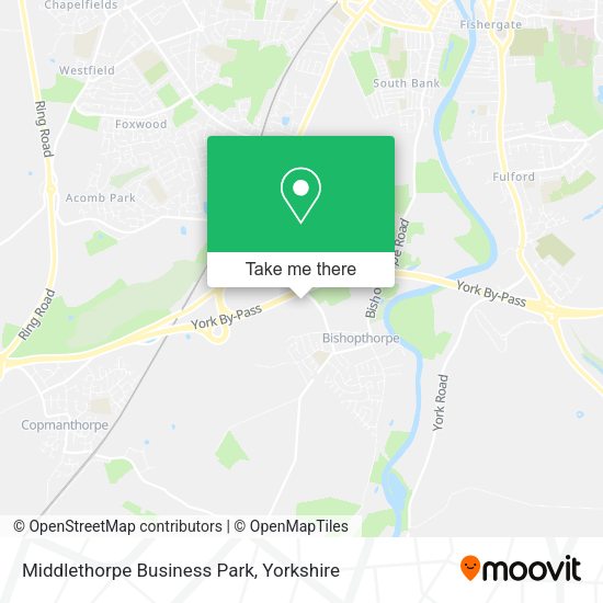 How to get to Middlethorpe Business Park in by Bus or Train?