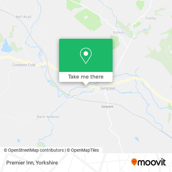 Premier Inn map