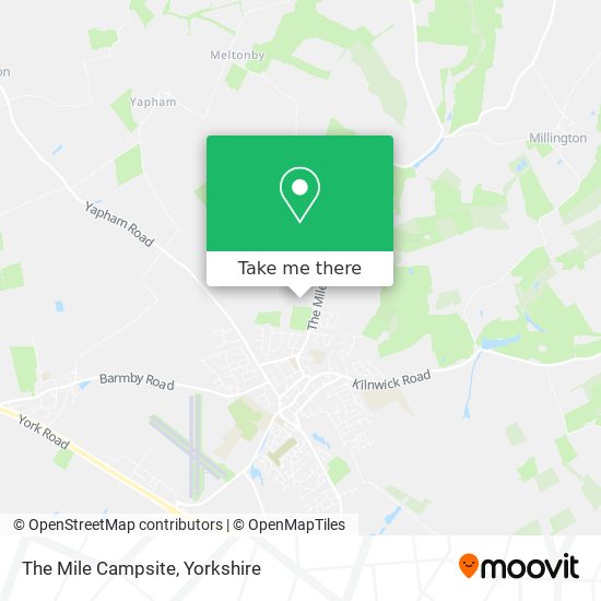 The Mile Campsite map