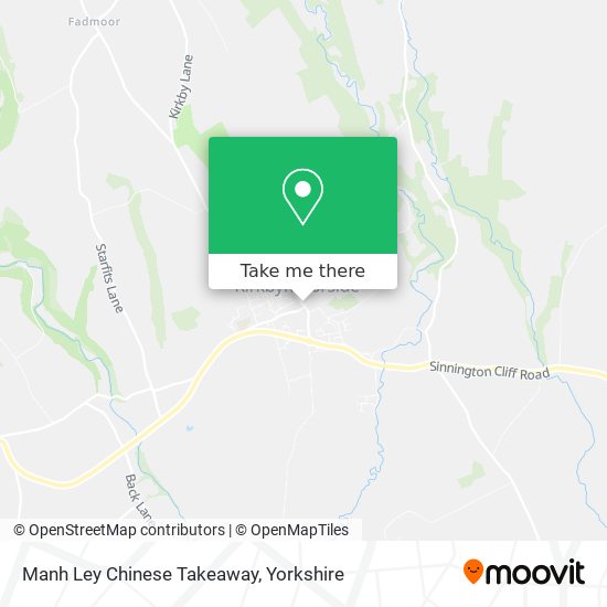 Manh Ley Chinese Takeaway map