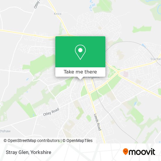 Stray Glen map