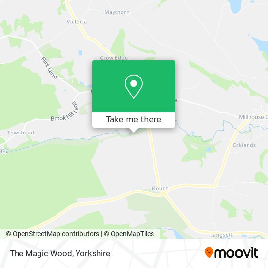 The Magic Wood map
