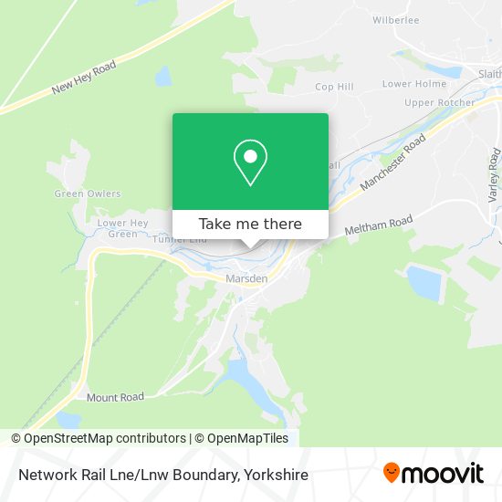 Network Rail Lne/Lnw Boundary map