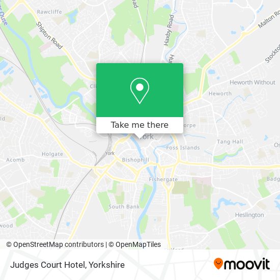 Judges Court Hotel map