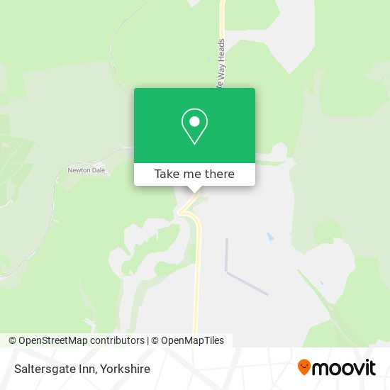 Saltersgate Inn map