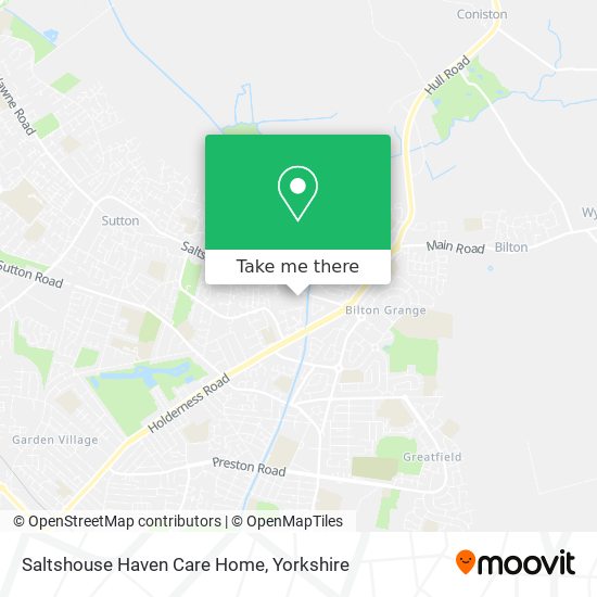 Saltshouse Haven Care Home map