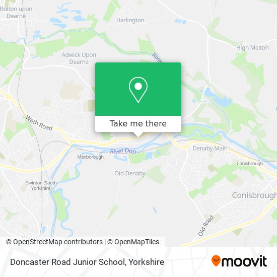 Doncaster Road Junior School map