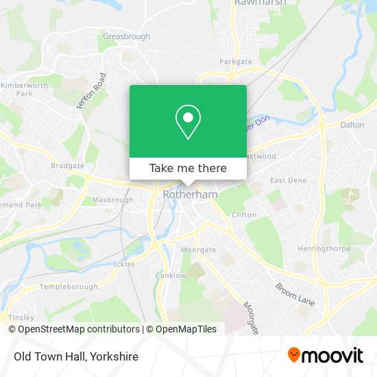 Old Town Hall map