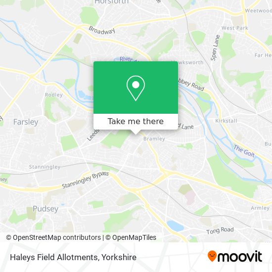 Haleys Field Allotments map
