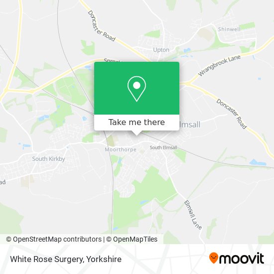 White Rose Surgery map