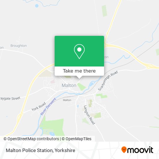 Malton Police Station map