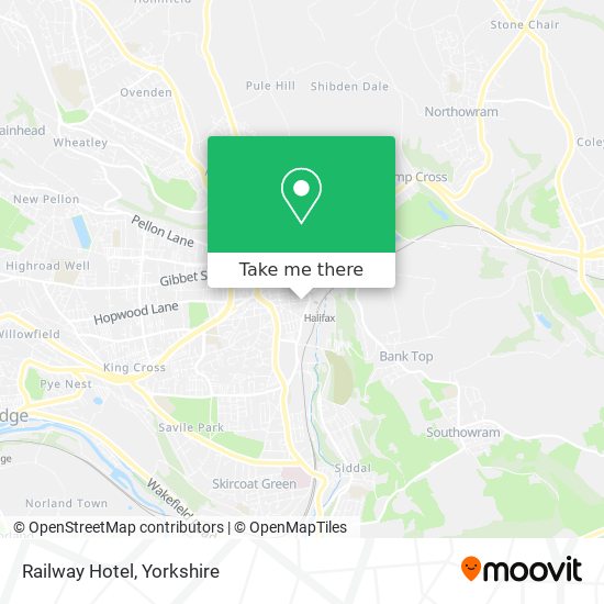 Railway Hotel map