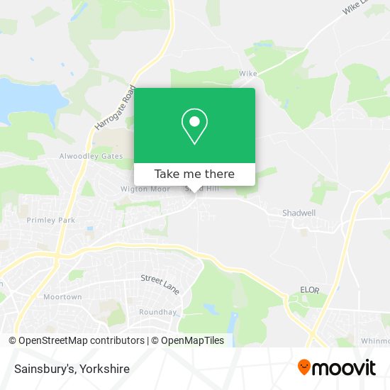 Sainsbury's map