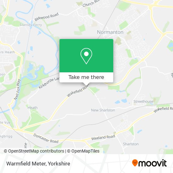 Warmfield Meter map