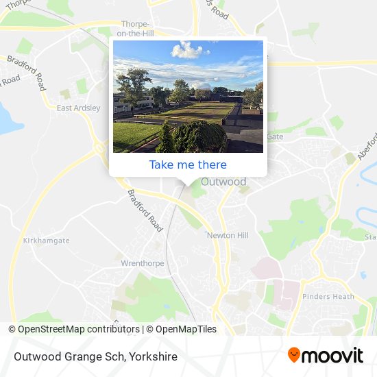 Outwood Grange Sch map