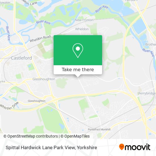 Spittal Hardwick Lane Park View map
