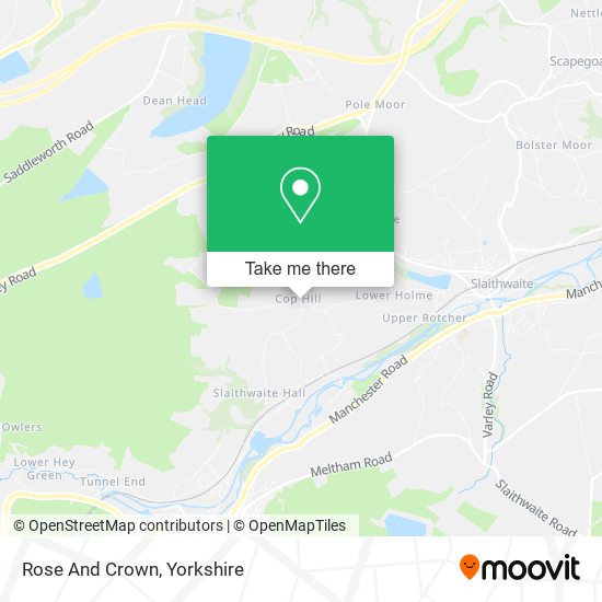 Rose And Crown map