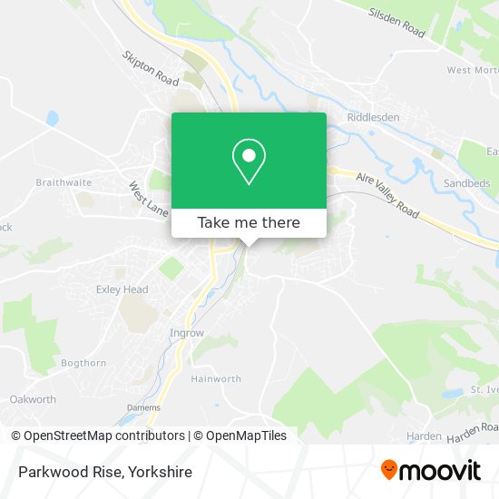 Parkwood Rise map