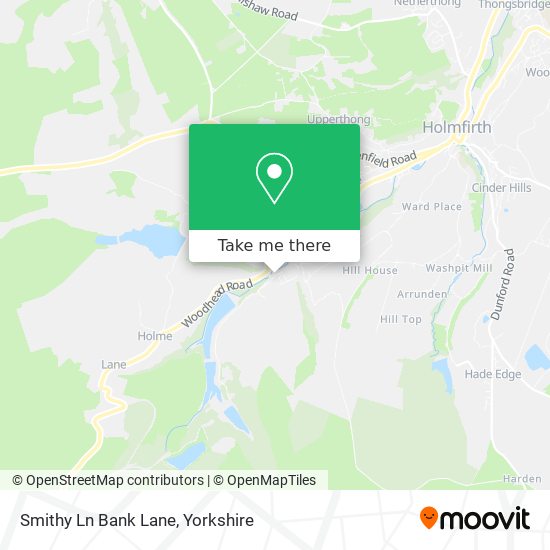 Smithy Ln Bank Lane map