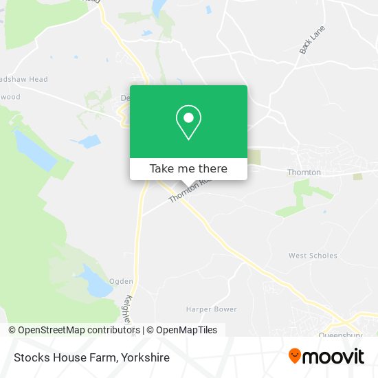 Stocks House Farm map